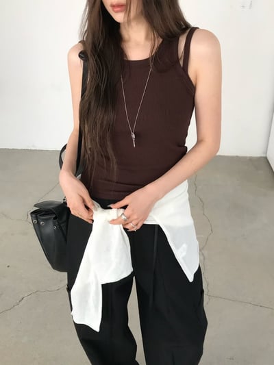 W7成團！《26春夏爆紅設計師》雙帶造型背心12