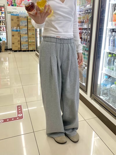 早鳥價開團中！《蔬菜家》雙層皺摺棉褲4