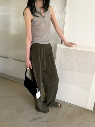 W5成團！《L&K》夏日首推顯瘦皺皺褲12