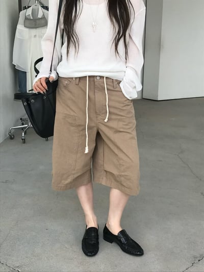 W7成團！《26春夏爆紅設計師》六分工作褲5