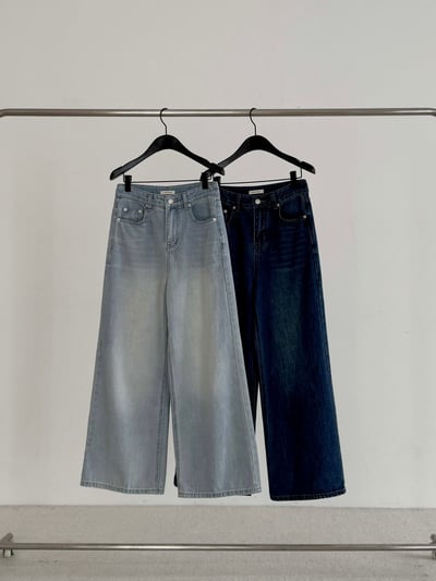 W5成團！《d家》深淺有尺寸寬牛褲19