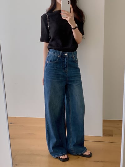 W5成團！《d家》深淺有尺寸寬牛褲10