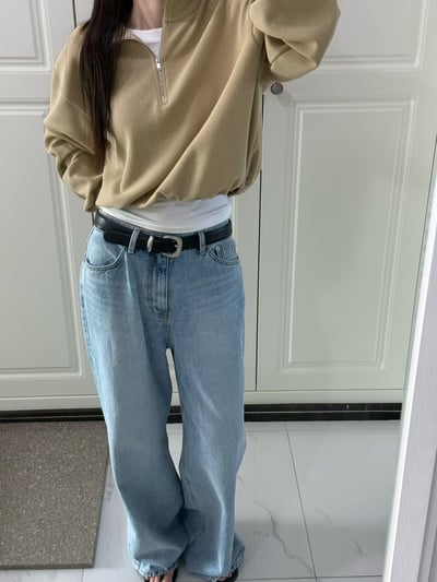 W5成團！《like jennie》半拉鍊jumper套裝(短褲長褲都有)10