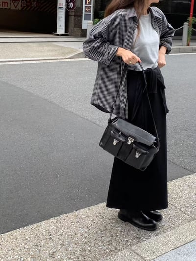 斷貨《ounce襯衫真的推》韓妞中性格紋襯衫7