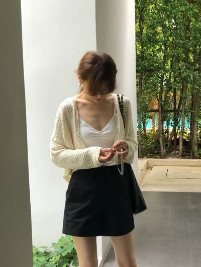 W7成團！《ounce》大口袋棉短褲16