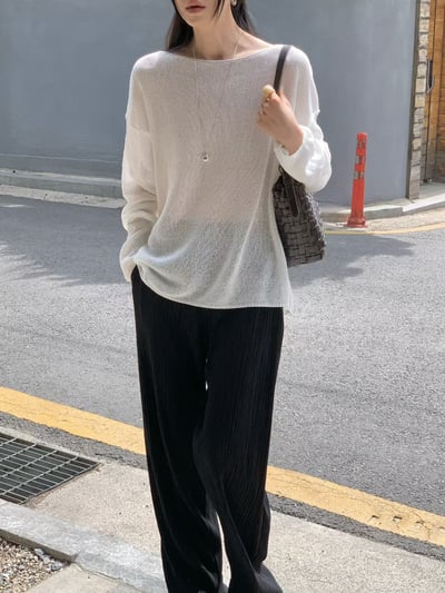 早鳥價開團中！《夏天的褲》有口袋皺皺褲(102-103cm)9