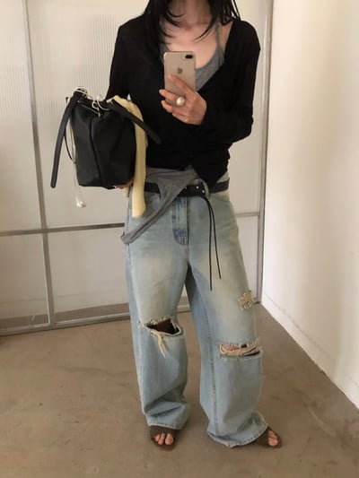 W5成團！《l&k》直紋斜排扣cd (onni推pink & sky)25