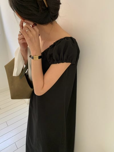 W7成團！《平價韓貨》仙女素色公主澎袖OPS6