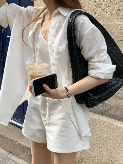 W8成團！《ounce》必收夏日白襯衫版型好又輕薄2