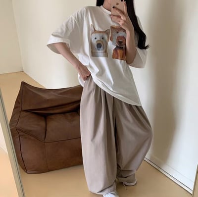 W7成團！《夏日T shirt》吐司面膜狗狗tee18