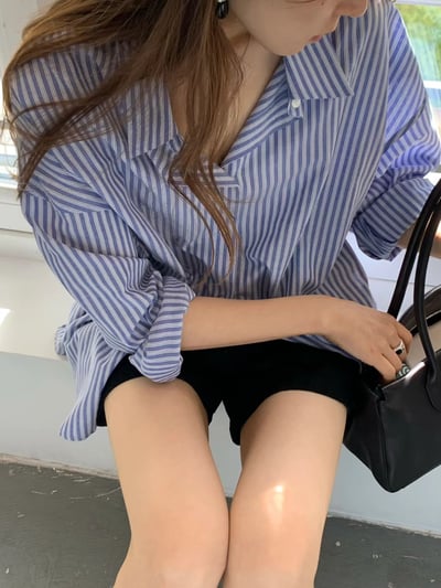 早鳥價開團中！《ounce》26春夏第一件粉色直紋襯衫14