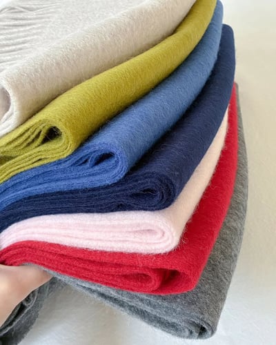 橄欖現貨！《ounce配件/推橄欖色》soft wool 圍巾3