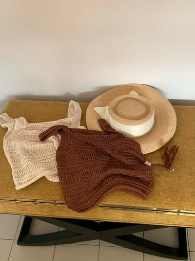 早鳥價開團中！《平價韓貨》針織鏤空背心9