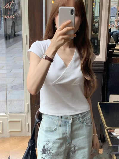 (排單2週)W10成團！《ounce》cross half tee3