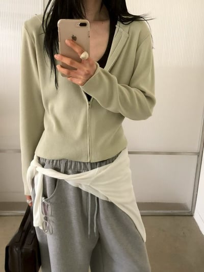 開團中早鳥價！《L&K》hoodie zip-up外套7