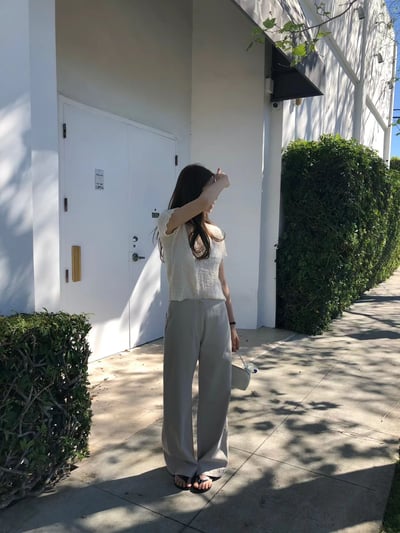 W5成團！《ounce》雲朵皺皺短袖blouse9