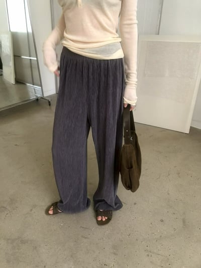 W5成團！《L&K》夏日首推顯瘦皺皺褲22