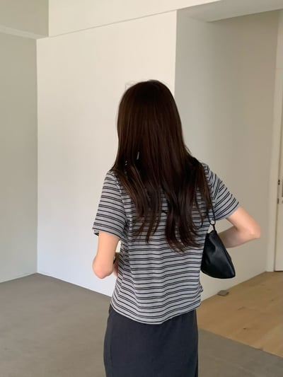 W6成團！《花語家》超Q彈條紋T回歸!(推新色高級gray)4