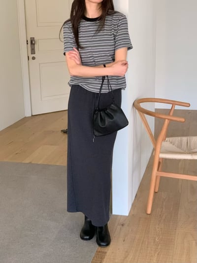 W6成團！《花語家》超Q彈條紋T回歸!(推新色高級gray)7