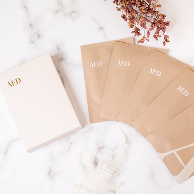 【iMeuu愛美悠】AED積雪草保濕安瓶急救面膜(2盒共10片入)術後保養 醫美術後 空姐愛用 無香料 水羽絲3