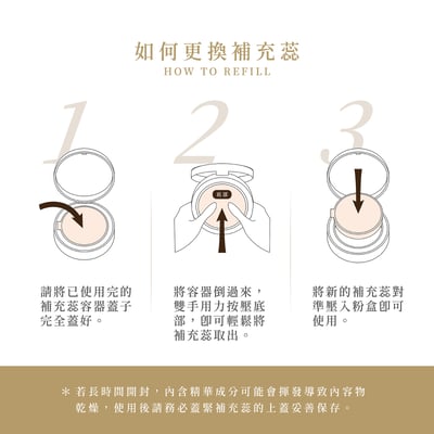 【iMeuu愛美悠】Age20's皇家金鑽提拉精華粉蕊 單顆含一個粉撲 韓國愛敬集團暢銷品6