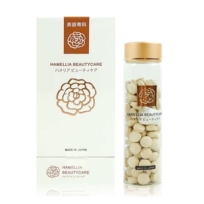 【iMeuu愛美悠】HAMELLIA 哈美尼雅120錠/盒 日本製造 南光製藥 口服玻尿酸 膠原蛋白 提亮  附提袋3
