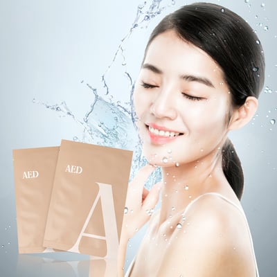 【iMeuu愛美悠】AED積雪草保濕安瓶急救面膜(2盒共10片入)術後保養 醫美術後 空姐愛用 無香料 水羽絲5