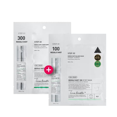 【iMeuu愛美悠】VT 微晶精華面膜2步曲 100+300 循序漸進套組共10片入 毛孔 暗沉 肌膚紋理6