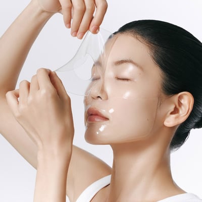 【iMeuu愛美悠】Abib膠原蛋白光澤修護面膜(4片入) 透明水凝膠 膠原蛋白面膜 穀胱甘肽 菸鹼醯胺4