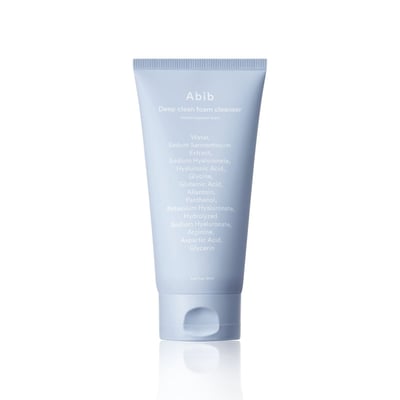 【iMeuu愛美悠】Abib水分草玻尿酸深層潔面乳(150ml x 2條)敏感肌 潔淨 弱鹼4