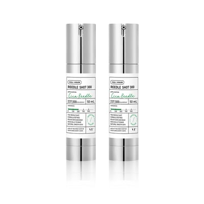 【iMeuu愛美悠】VT COSMETICS老虎微晶精華300(50ml x 2瓶) /平行輸入 塗抹式 毛孔粗大 粗糙 積雪草1