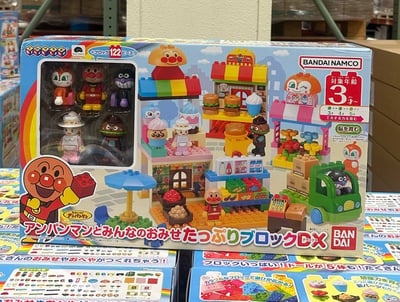 麵包超人和大家的商店 積木 商店街 豪華版 DX 860451