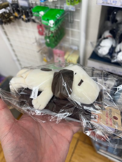 日本限定 SNOOPY 糊塗塔克 背包防滑夾 肩背包 行李箱 防滑魔鬼氈7