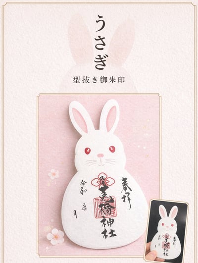 菟橋神社 銀河兔子御朱印帳 期間限定6