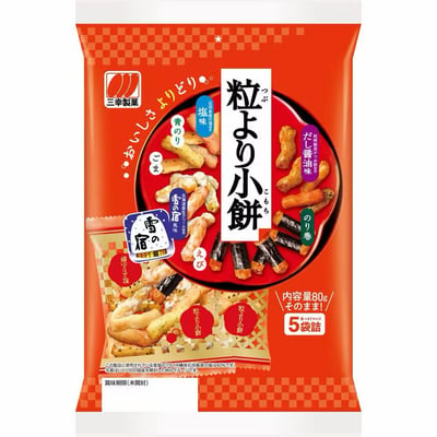 三幸製菓 粒小餅 粒より小餅 5袋入 綜合米果1