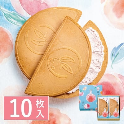 鎌倉五郎 季節限定-水蜜桃 10入 附袋子1