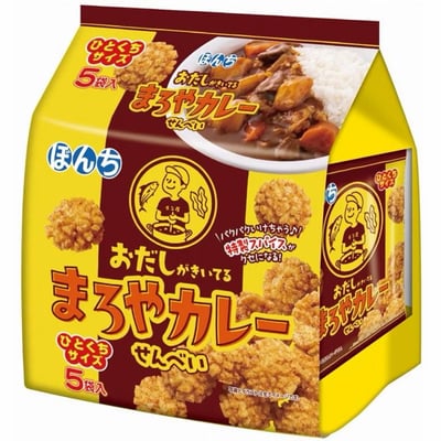 箱賣 咖哩味&醬油&海苔 米果85g 一包5入1