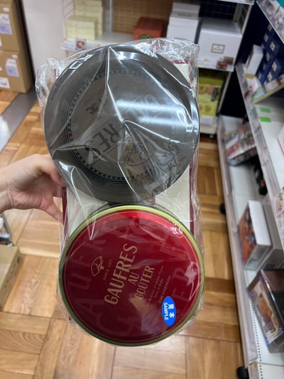 神戶風月堂 大片法蘭酥 綜合禮盒 鐵罐5