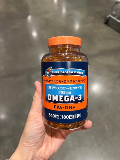 野生阿拉斯加鮭魚油540粒 708391