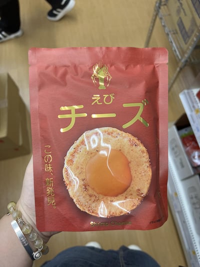 蝦芝士鲣鱼味零食 5枚1