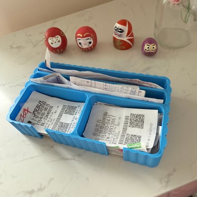 3D打印台灣發票收納盒1