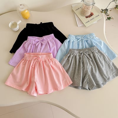 B1-055 蝴蝶結半身裙褲小女孩短褲裙1