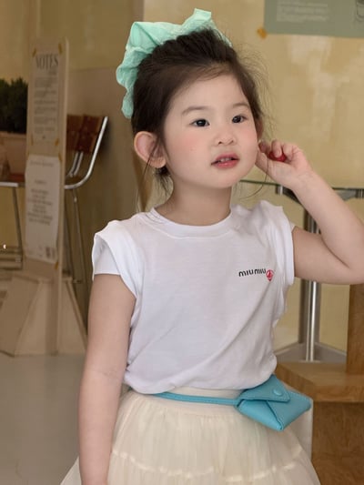 D1-006 韓版後背鏤空短袖/後背交上衣/彩色蓬裙9