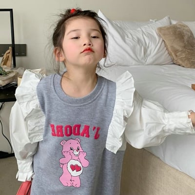 C1-098 卡通飛袖洋裝連衣裙3