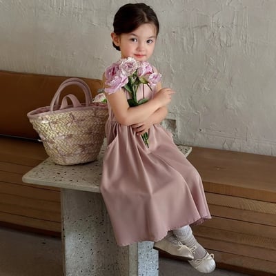 C1-071 無袖背心公主裙拼接沙灘裙4