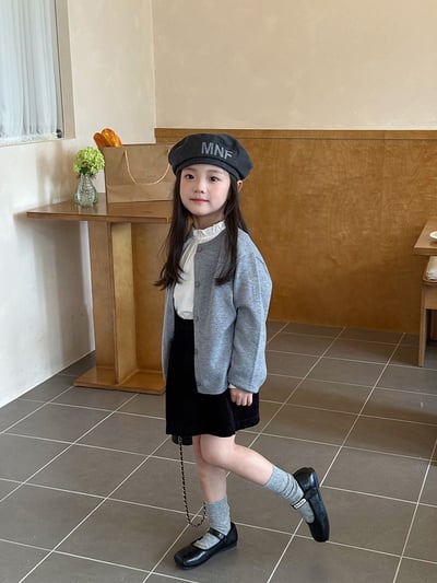 A1-027 氛圍感針織開襟衫外套6