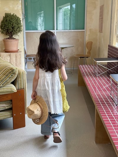 A1-005 氣質甜美蕾絲提花疊穿背心裙輕薄防曬無袖罩衫裙5