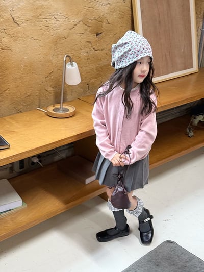 A1-027 氛圍感針織開襟衫外套5