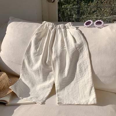 B1-039 夏季防蚊褲休閒褲寬褲管童裝運動褲長褲8