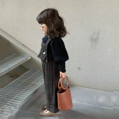 C1-029 毛呢小香風背心闊腿褲加打底上衣5